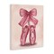 Stupell Industries Ballet Slippers Bow Canvas Wall Art Design by Hey Bre! Creative Studio